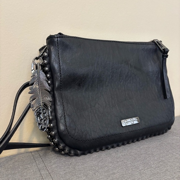NWOT Jessica Simpson Black Camille Crossbody Bag - Picture 8 of 12